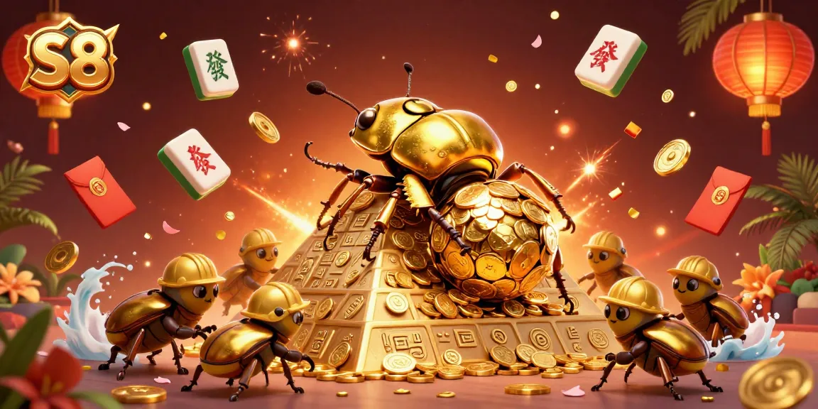 S8 engages players with thrilling slot games featuring golden coin jackpots and dynamic casino elements.