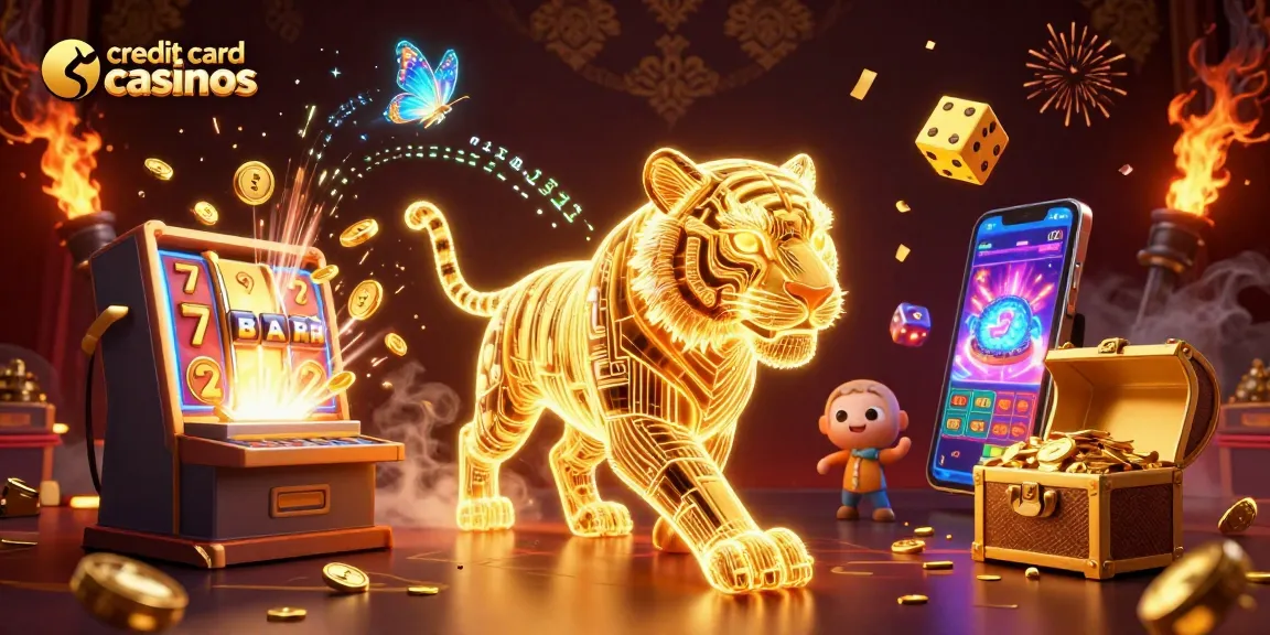 Experience the thrill of credit card casinos with vibrant game elements and dynamic visuals.
