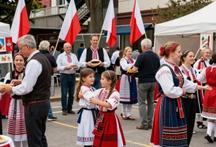 Polish community festival in San Francisco connecting locals at https://www.sfpol.com/ showcasing cultural traditions.